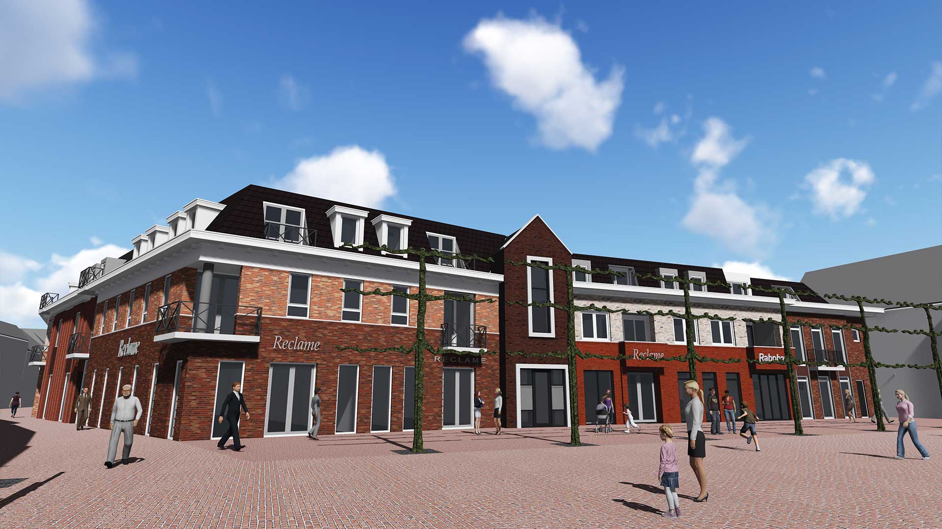 Je bekijkt nu Nieuwe plannen voor kantoor Rabobank in Lochem